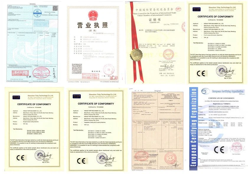 Our Certificate Our Certificate