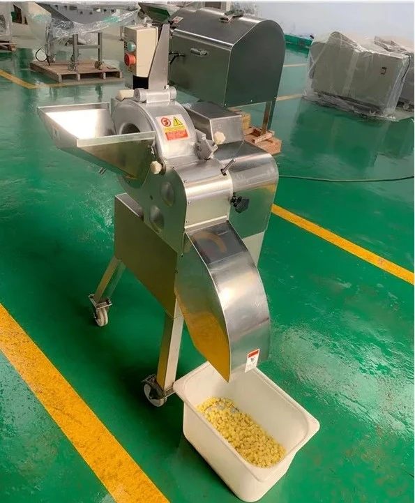 Fruit And Vegetable Cube Cutting Machine