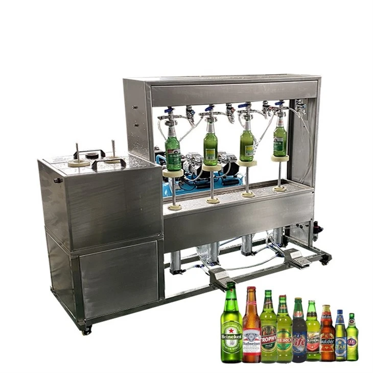 Kichik pivo soladigan qaymoqli ichimliklar quyish chizig